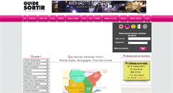 Desktop Screenshot of guide-sortir.com